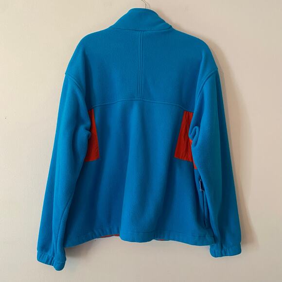 Nike ACG Blue Orange Polar Fleece Full Zip Jacket Gorpcore Men's size Large - Picture 6 of 10